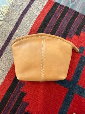 Overland tan leather wallet